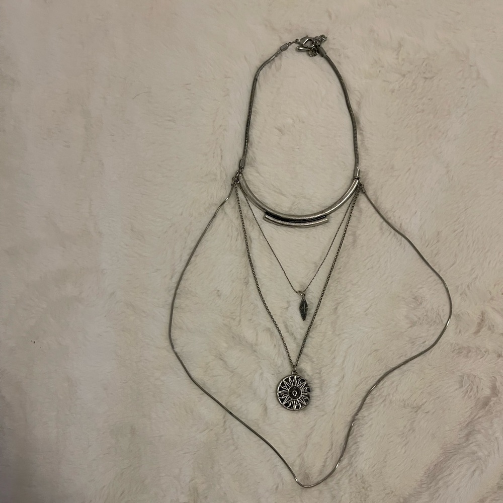 Multi layered necklace